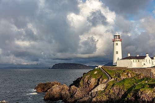 Fanad Head Lighthouse in County Donegal-Ireland Coastal Print